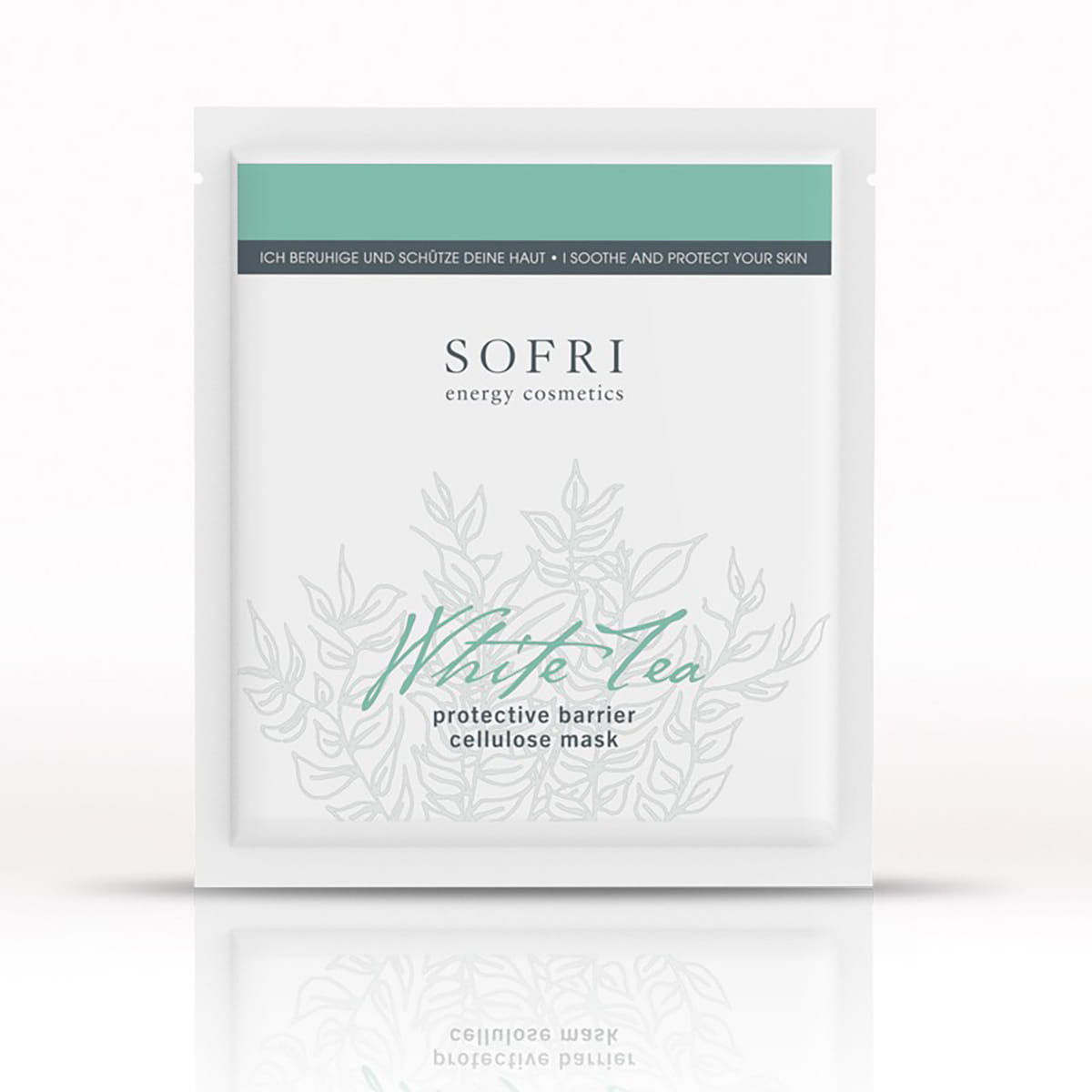 White Tea protective Barrier Cellulose Mask von Sofri
