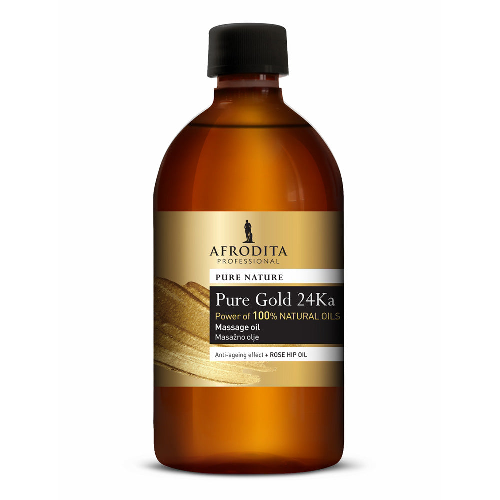PURE GOLD 24 Ka Massageöl von Afrodita Professional