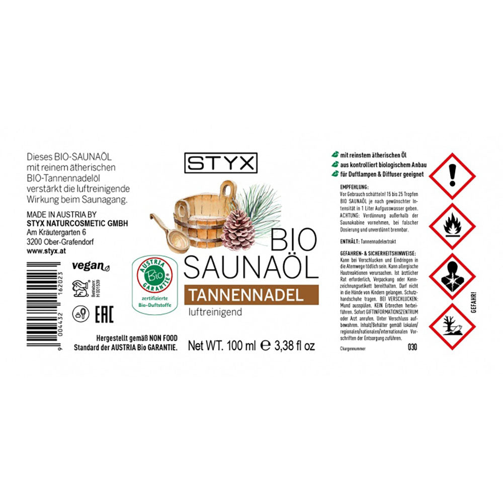 BIO Saunaöl Tannennadel von STYX