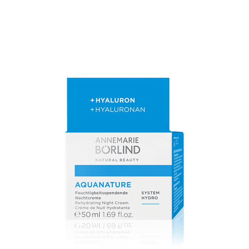 AQUANATURE Feuchtigkeitsspendende Nachtcreme
