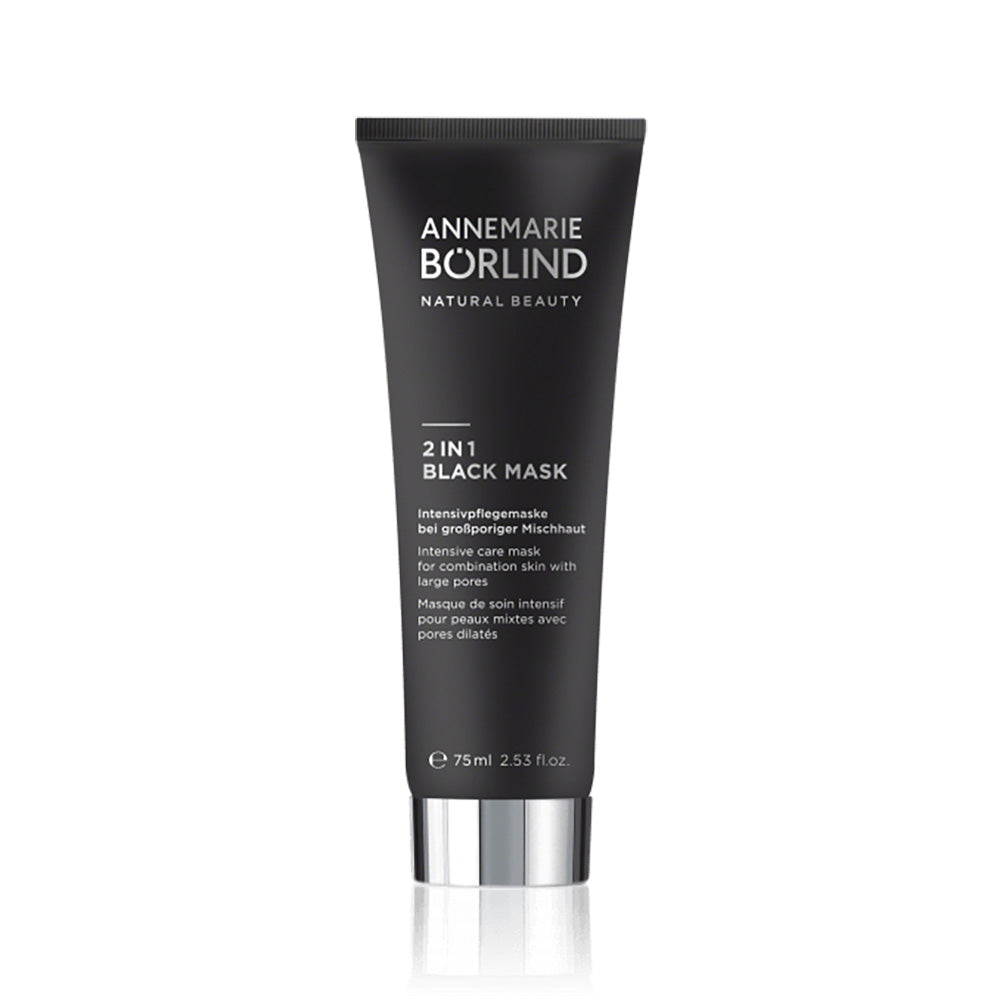 2 in 1 Black Mask