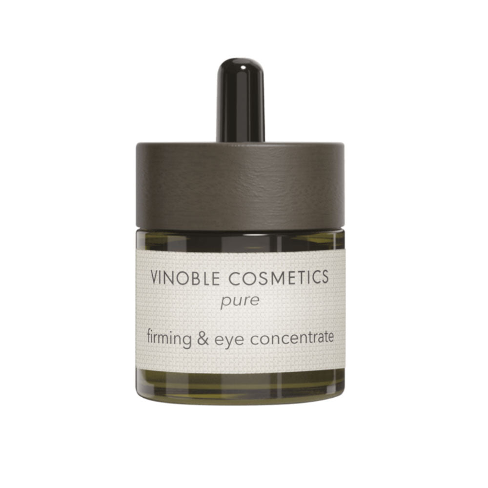 Anti-Aging Konzentrat 2 in 1 / firming & eye concentrate von Vinoble Cosmetics