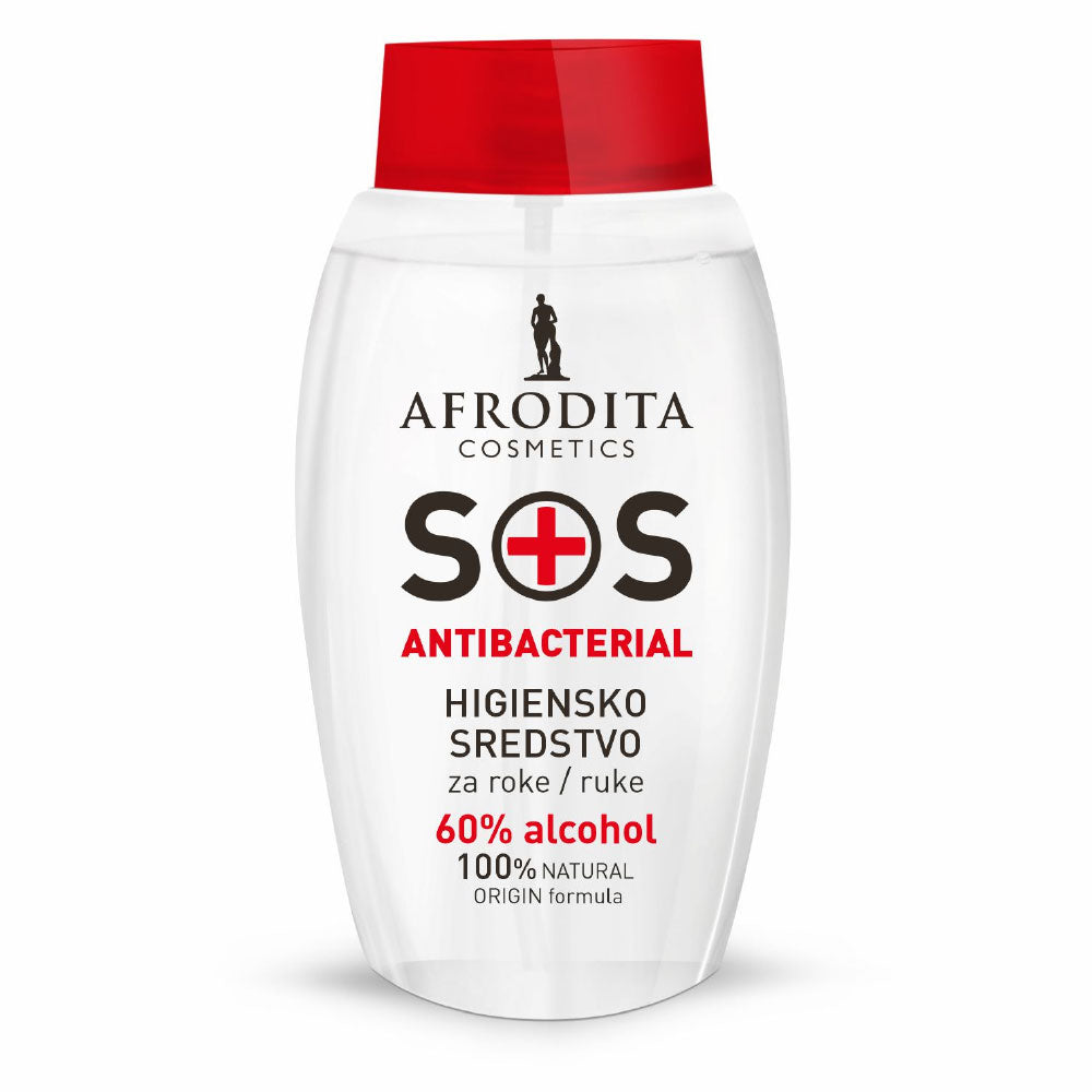 SOS antibakterielles Spray für Hände von Afrodita Professional