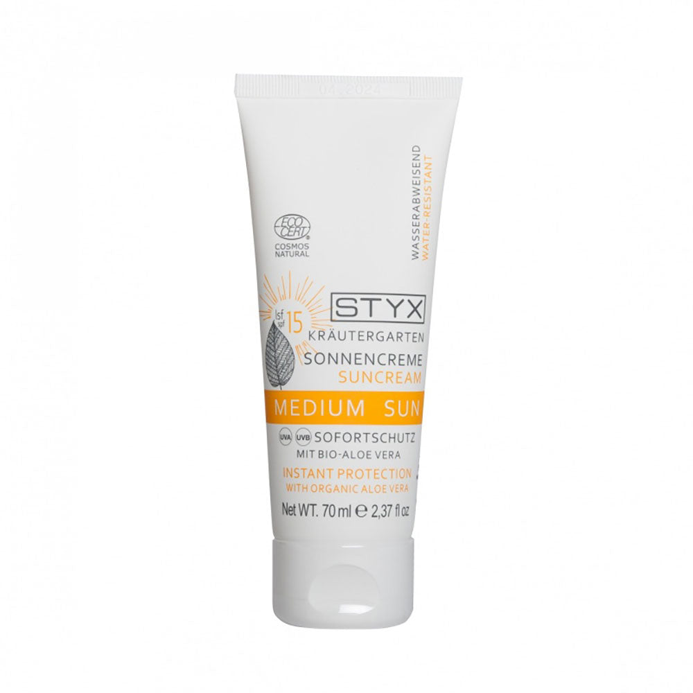 STYX Kräutergarten SUN Sonnencreme LSF 15 medium von STYX