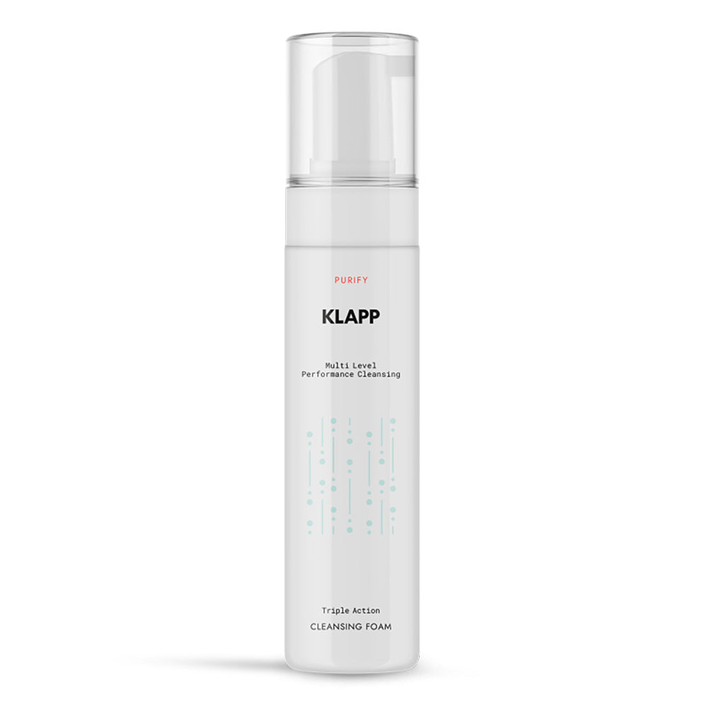 Triple Action Cleansing Foam von Klapp Cosmetics