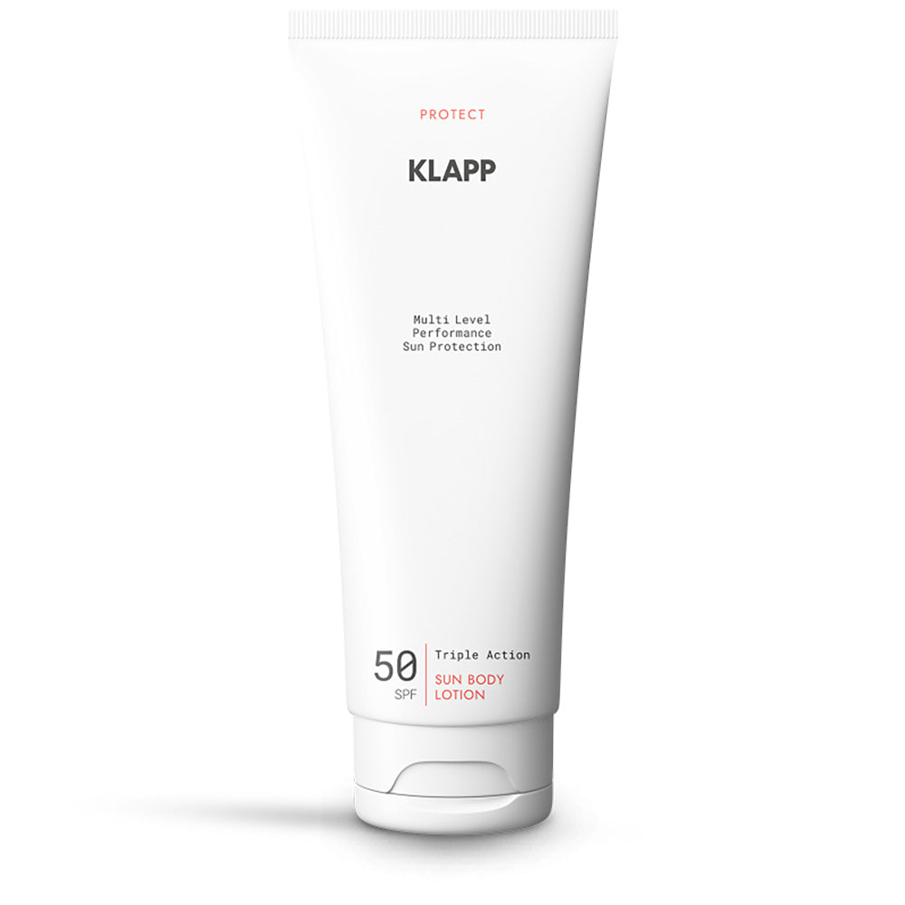 Triple Action Sun Body Lotion 50 SPF von Klapp Cosmetics